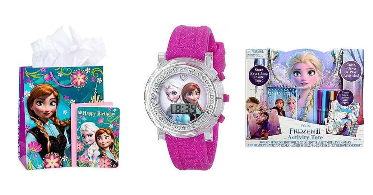Image that represents the product page Frozen Birthday Gifts inside the category celebrations.