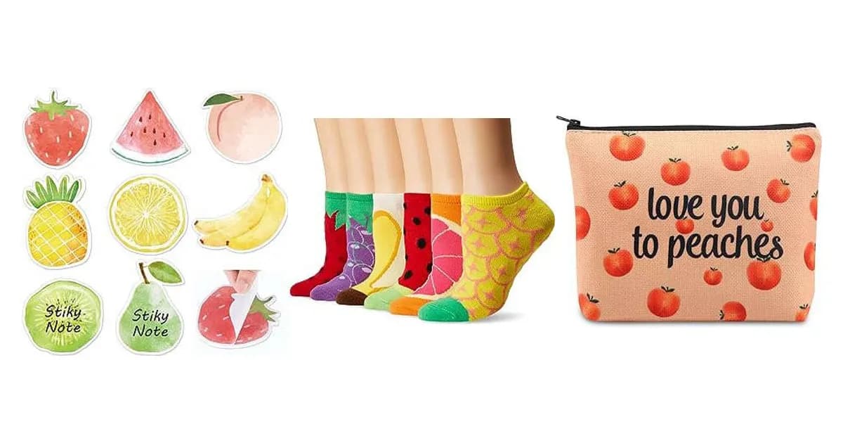 Image that represents the product page Fruit Themed Gifts inside the category celebrations.
