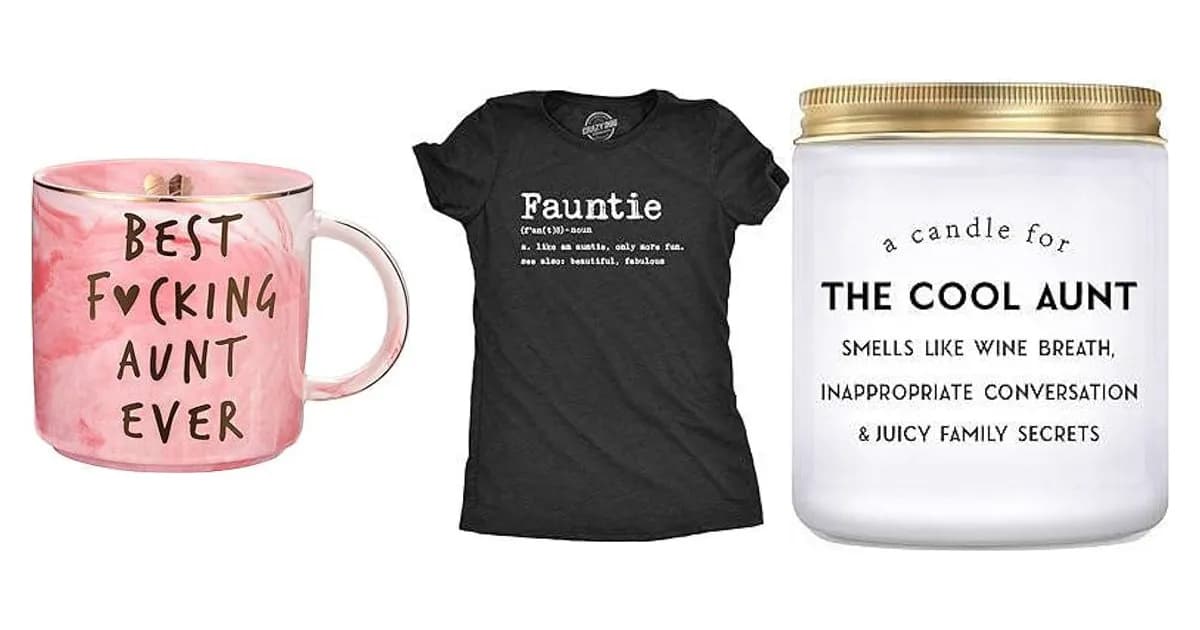 Image that represents the product page Funny Aunt Gifts inside the category family.