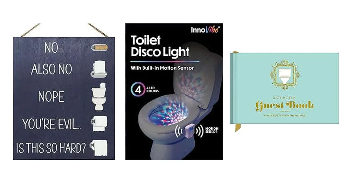 Image that represents the product page Funny Bathroom Gifts inside the category house.