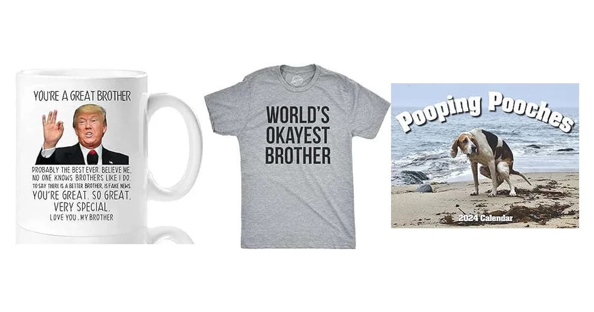Image that represents the product page Funny Brother Gifts inside the category family.