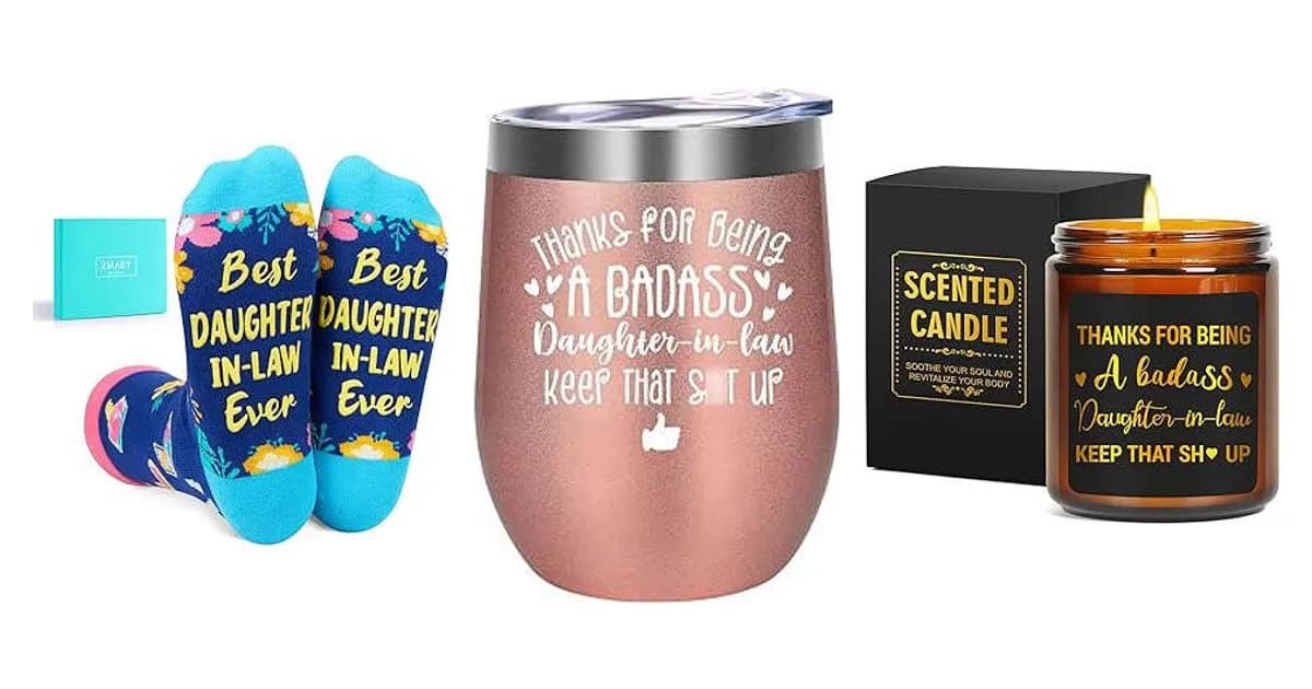 Image that represents the product page Funny Daughter In Law Gifts inside the category family.
