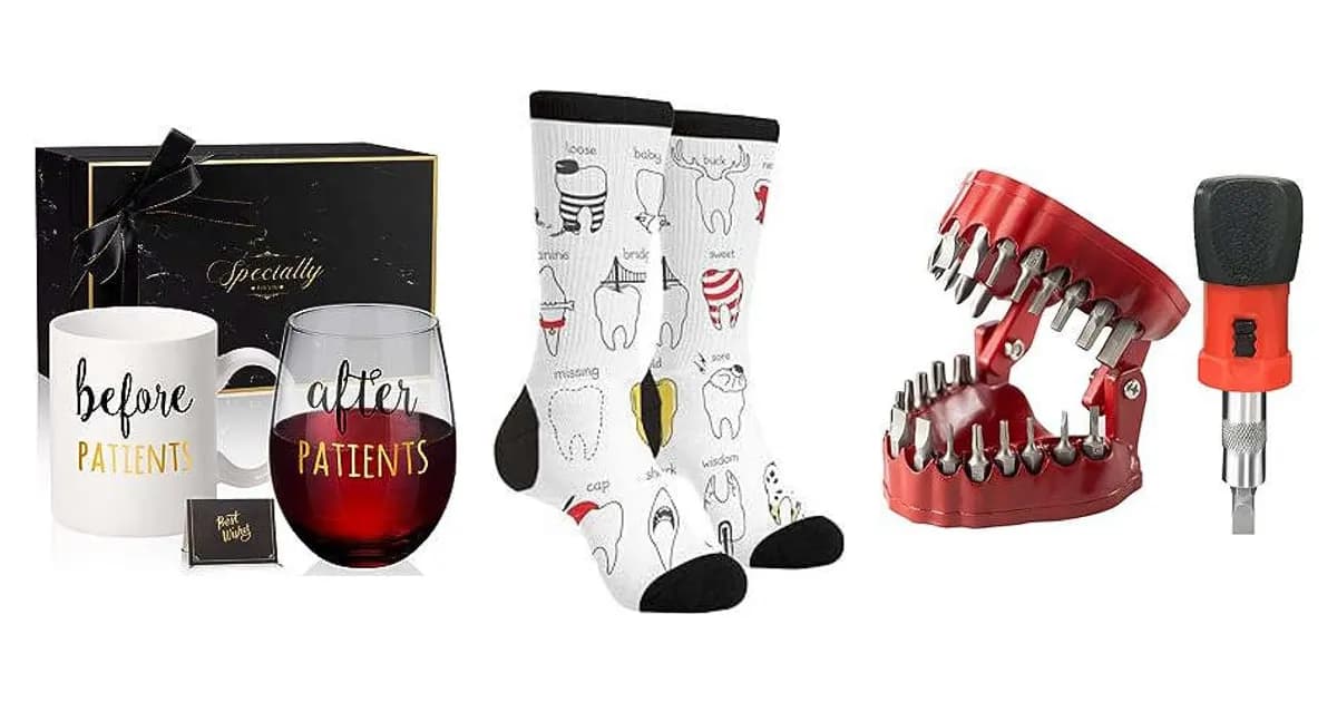 Image that represents the product page Funny Dental Gifts inside the category professions.