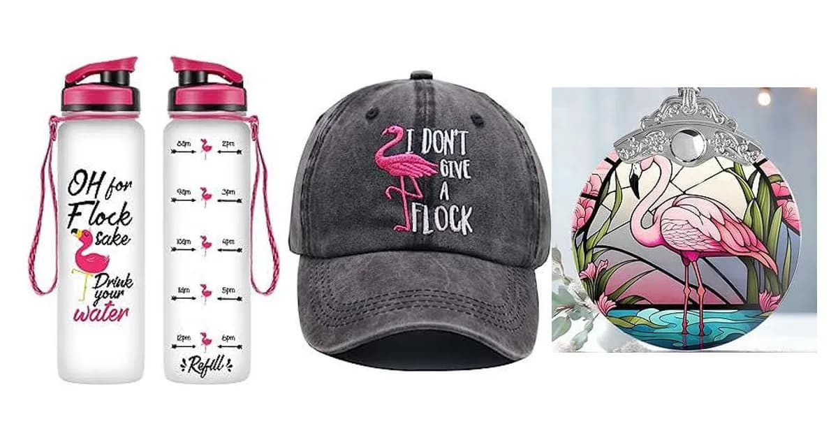 Image that represents the product page Funny Flamingo Gifts inside the category accessories.