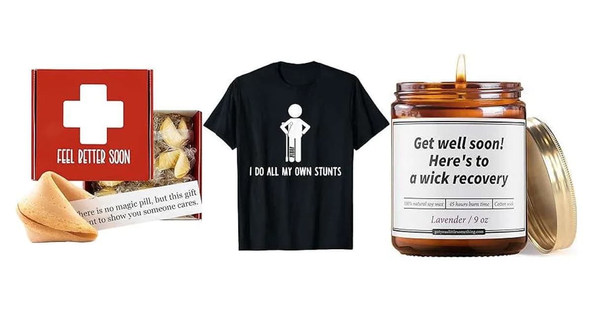 Image that represents the product page Funny Get Well Gifts For Guys inside the category wellbeing.