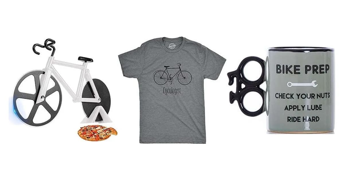 Image that represents the product page Funny Gifts For Cyclists inside the category hobbies.