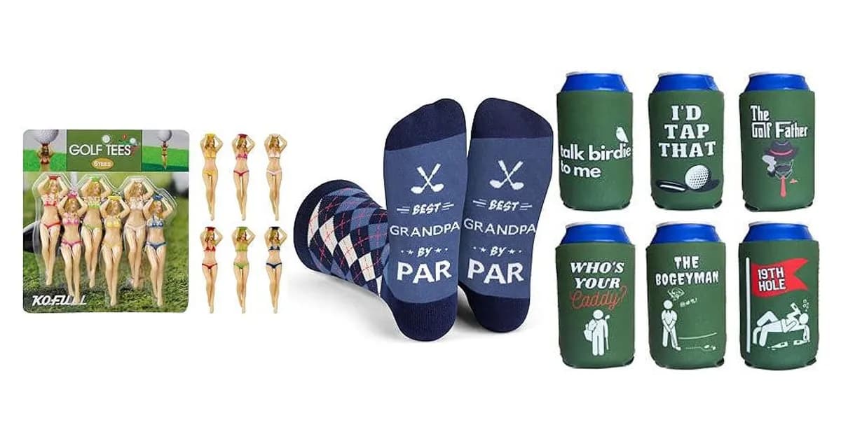 Image that represents the product page Funny Gifts For Golfers inside the category hobbies.
