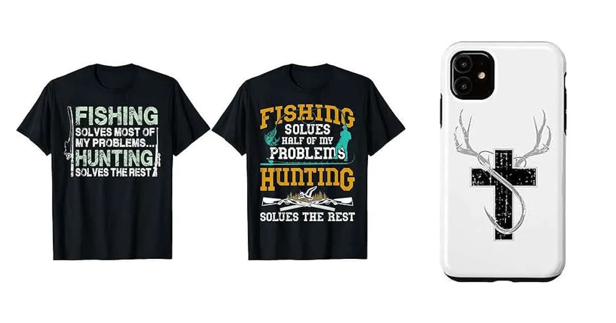 Image that represents the product page Funny Gifts For Hunters And Fishermen inside the category hobbies.