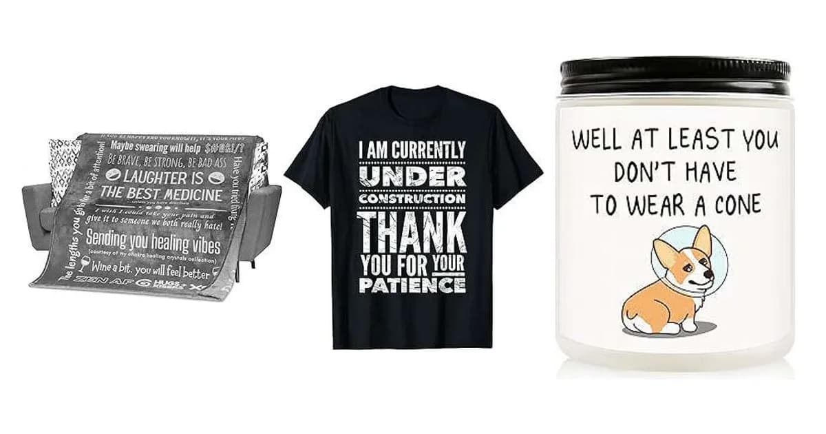 Image that represents the product page Funny Gifts For Post Surgery inside the category wellbeing.
