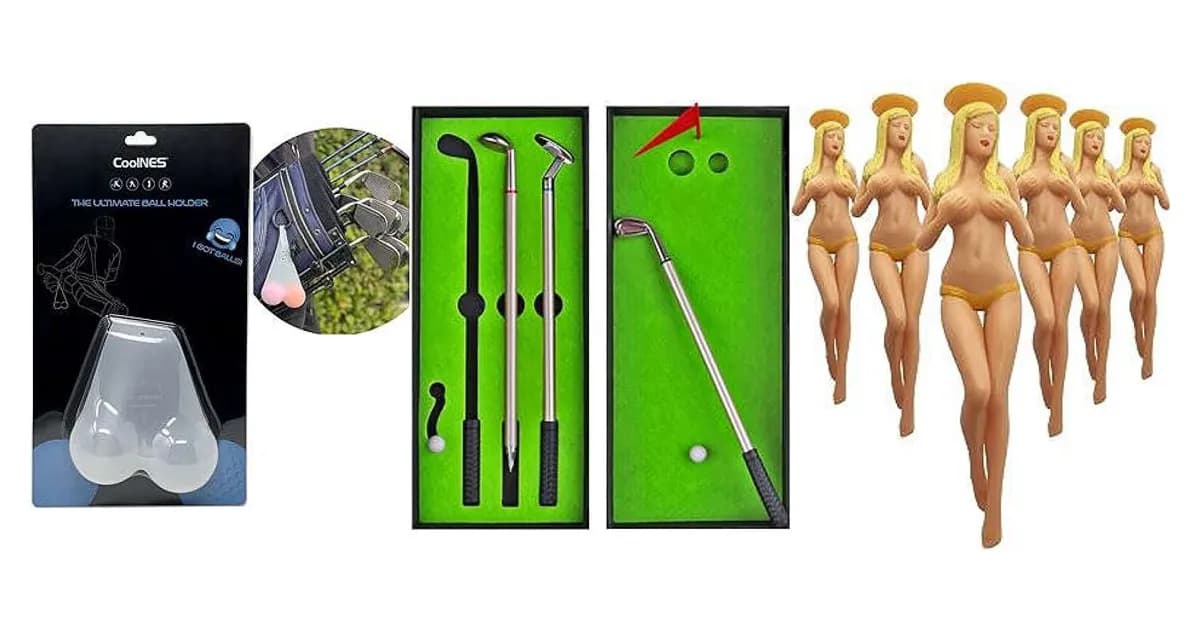 Image that represents the product page Funny Golf Gifts inside the category hobbies.