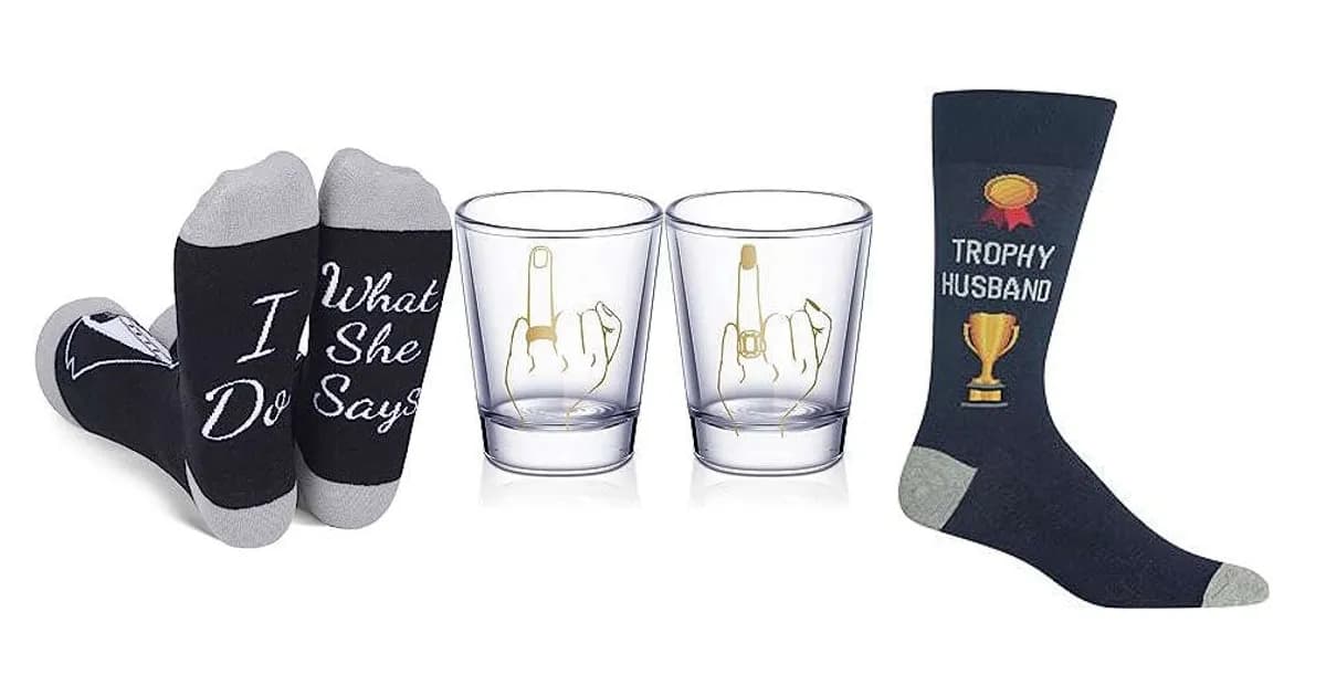 Image that represents the product page Funny Groom Gifts inside the category celebrations.