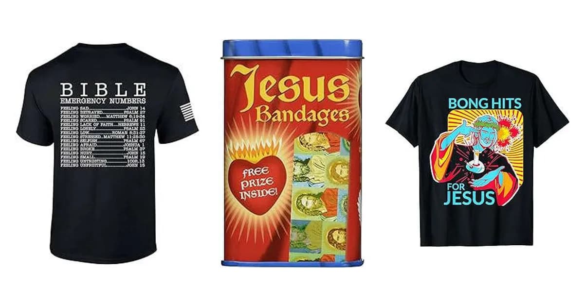 Image that represents the product page Funny Jesus Gifts inside the category entertainment.