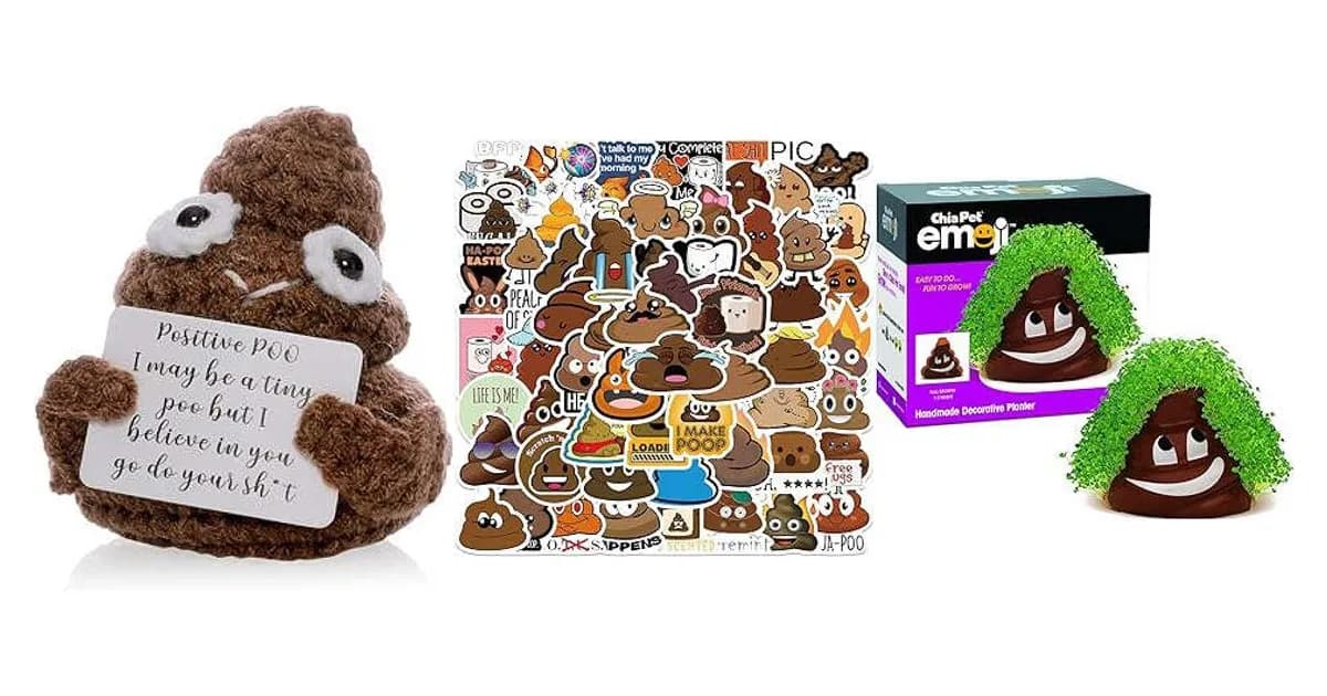 Image that represents the product page Funny Poop Gifts inside the category entertainment.