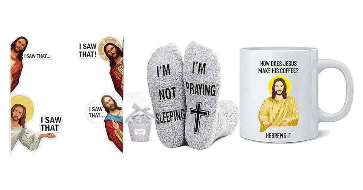 Image that represents the product page Funny Religious Gifts inside the category celebrations.
