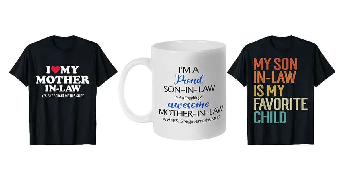 Image that represents the product page Funny Son In Law Gifts inside the category family.