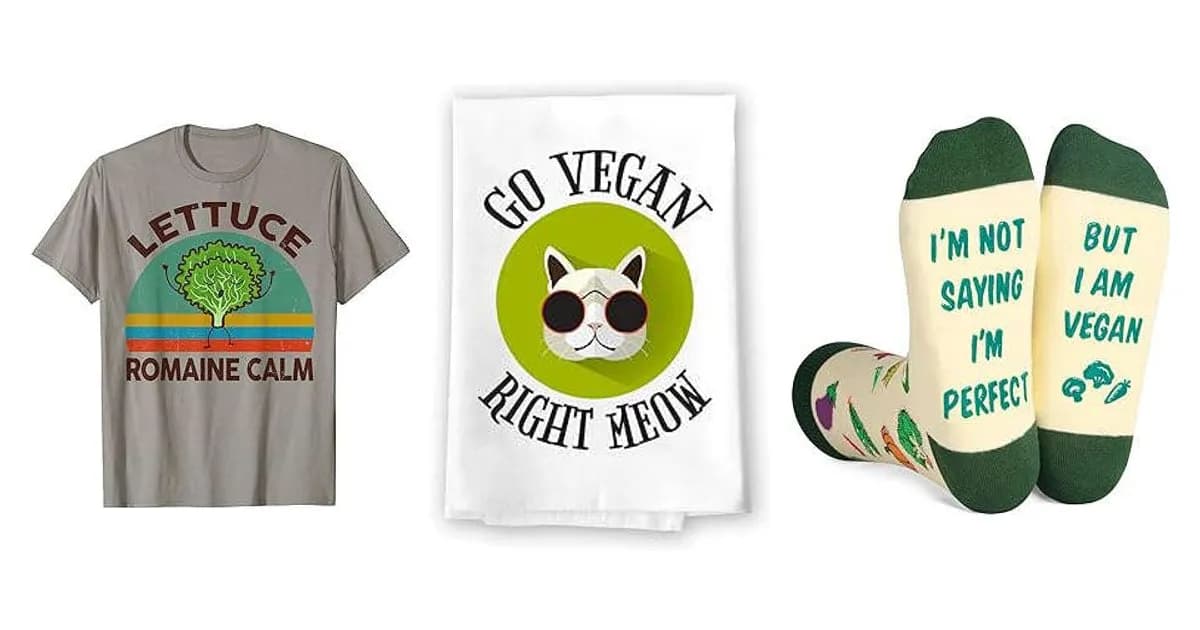 Image that represents the product page Funny Vegan Gifts inside the category hobbies.