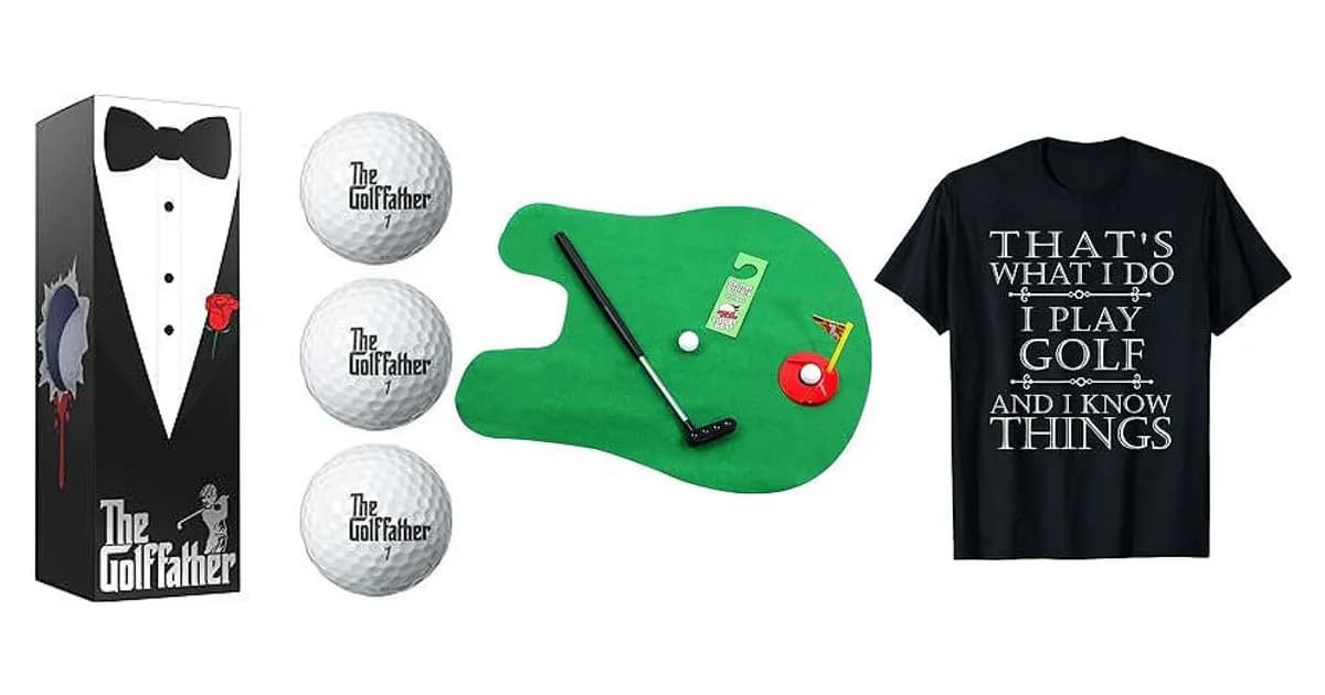 Image that represents the product page Gag Gifts For Golfers inside the category hobbies.