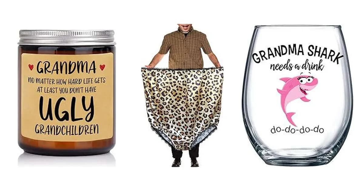 Image that represents the product page Gag Gifts For Grandma inside the category celebrations.