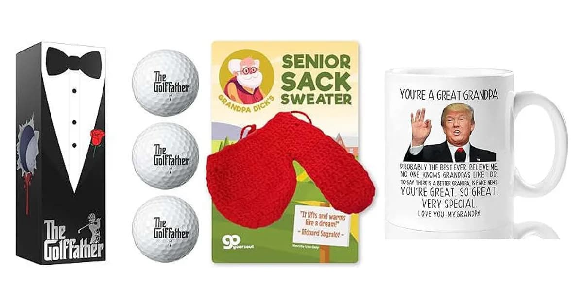 Image that represents the product page Gag Gifts For Grandpa inside the category celebrations.