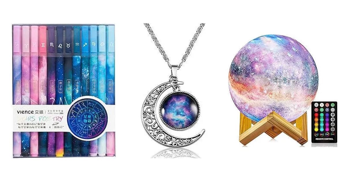 Image that represents the product page Galaxy Themed Gifts inside the category decoration.