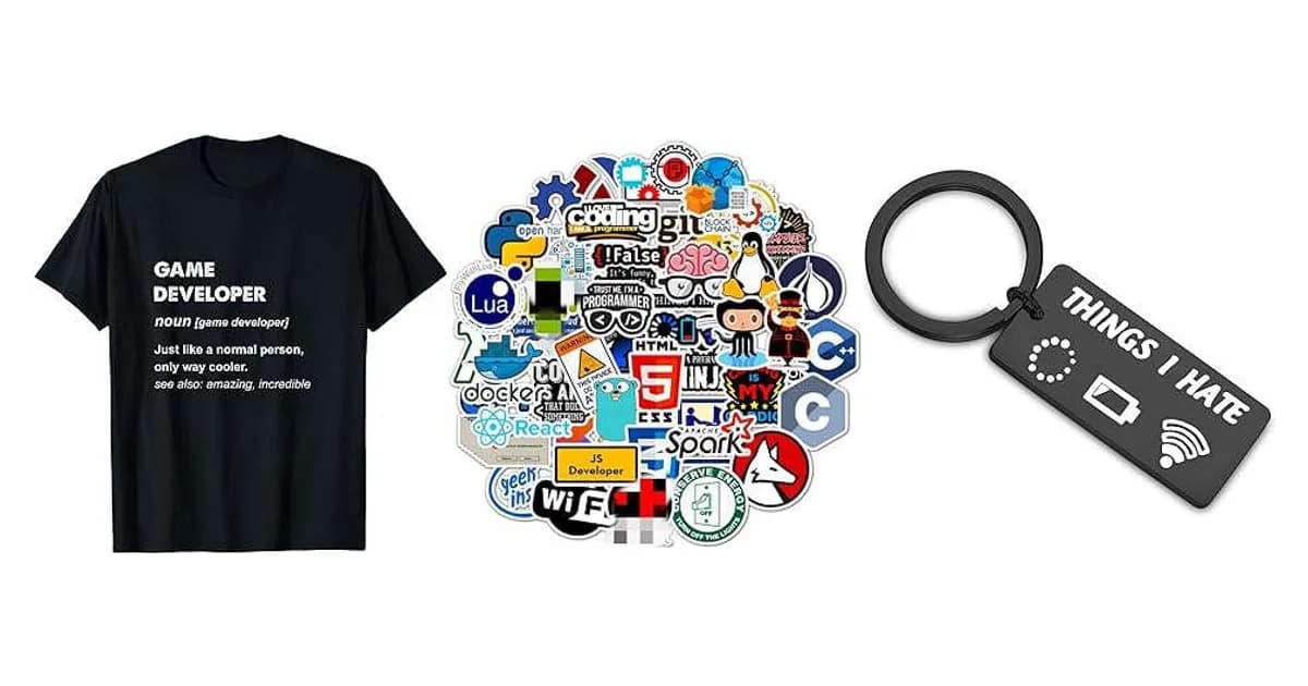 Image that represents the product page Game Developer Gifts inside the category hobbies.