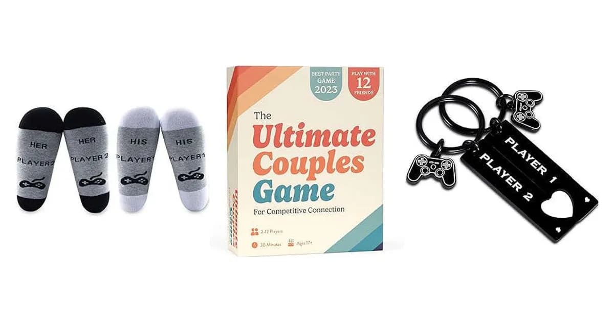 Image that represents the product page Gamer Couple Gifts inside the category hobbies.