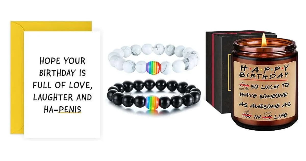 Image that represents the product page Gay Birthday Gifts inside the category occasions.