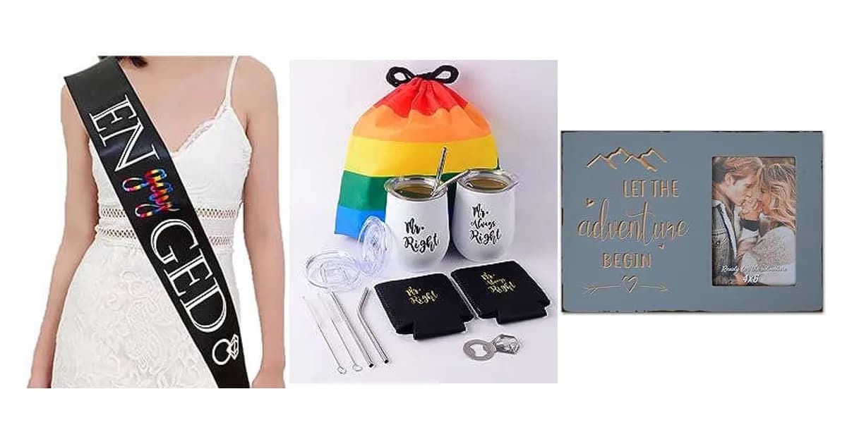 Image that represents the product page Gay Engagement Gifts inside the category occasions.