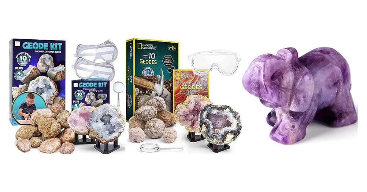 Image that represents the product page Geode Gifts inside the category decoration.
