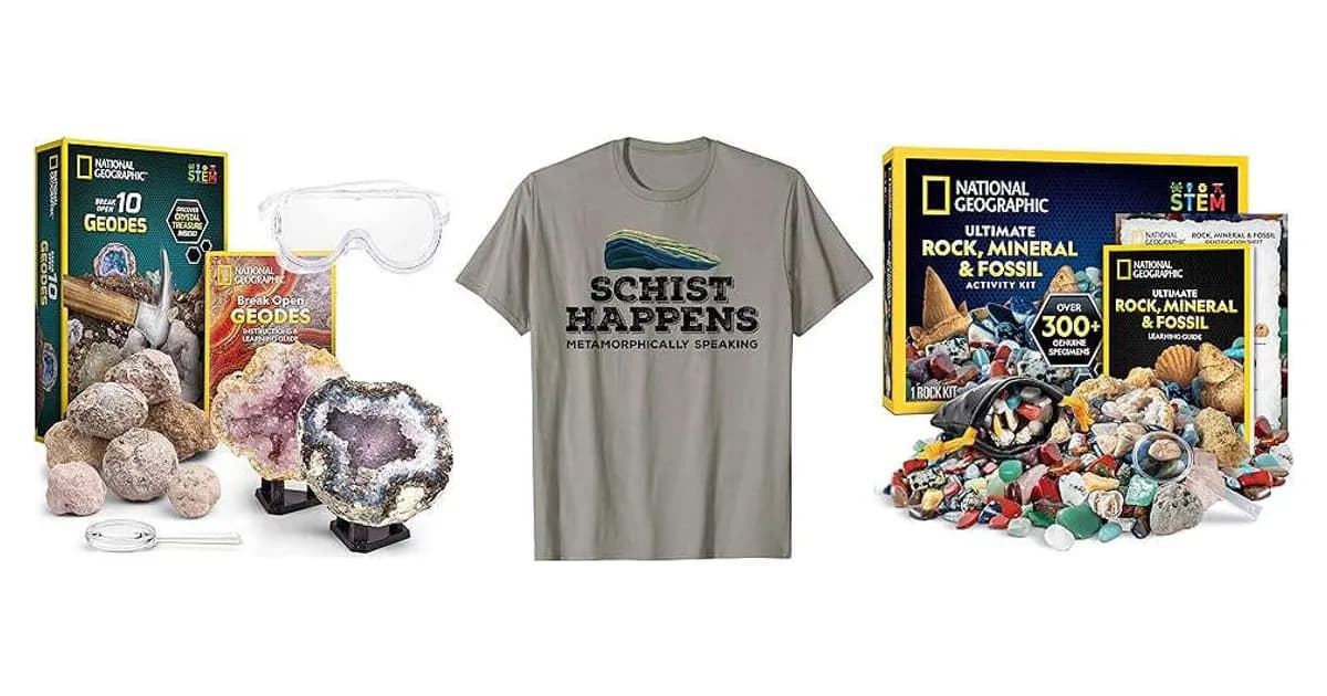 Image that represents the product page Geologist Gifts inside the category hobbies.