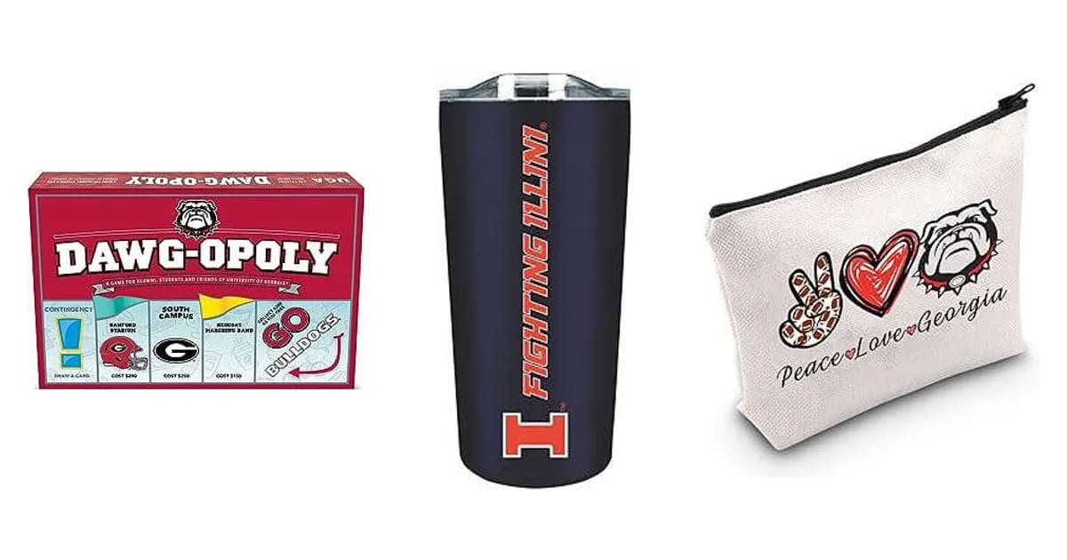 Image that represents the product page Georgia Bulldog Gifts inside the category hobbies.