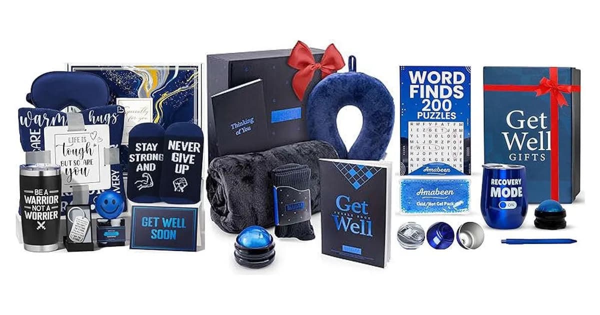 Image that represents the product page Get Well Gifts For Men After Surgery inside the category wellbeing.