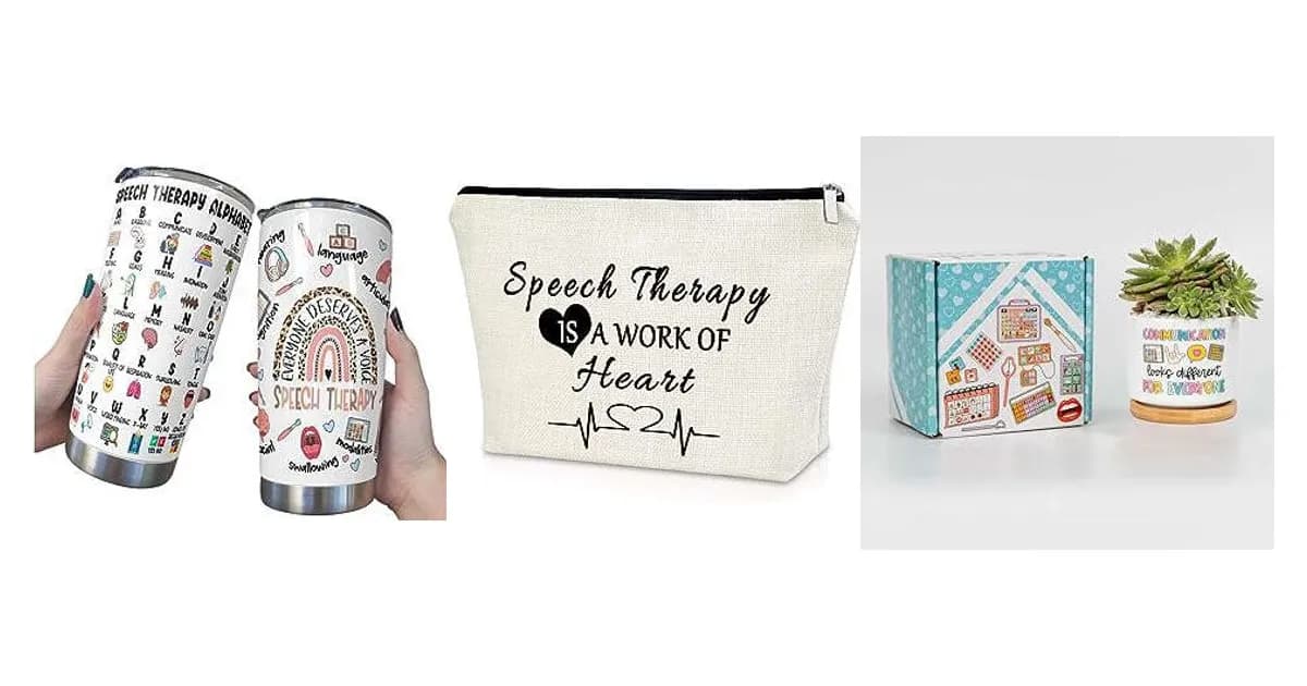 Image that represents the product page Gifts For A Speech Therapist inside the category professions.