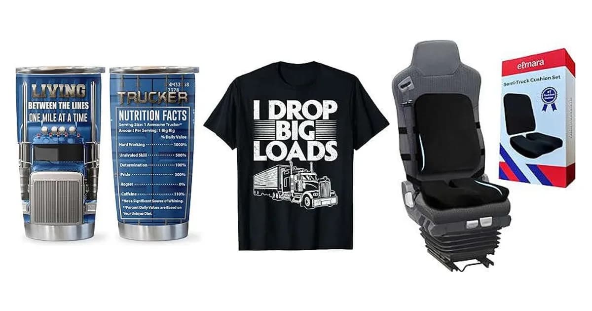 Image that represents the product page Gifts For A Truck Driver inside the category professions.