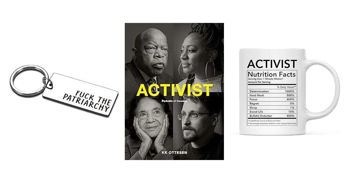 Image that represents the product page Gifts For Activists inside the category occasions.