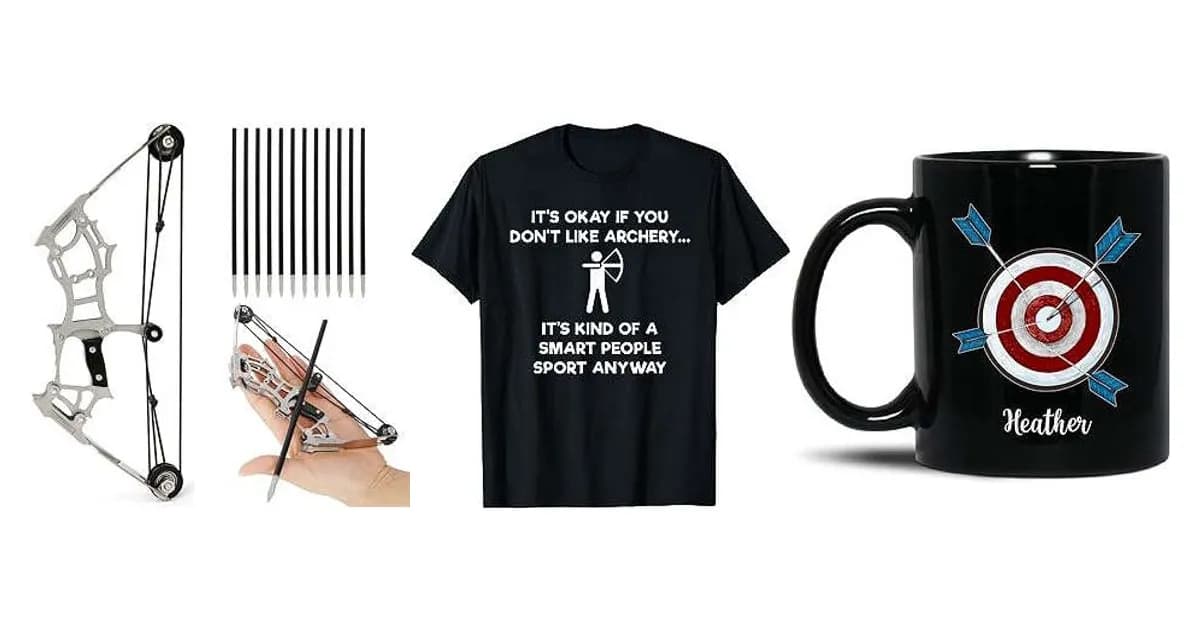 Image that represents the product page Gifts For Archery Lovers inside the category hobbies.