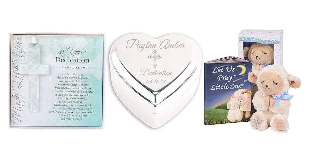 Image that represents the product page Gifts For Baby Dedications inside the category babies.