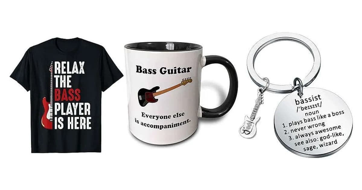 Image that represents the product page Gifts For Bass Guitar Players inside the category music.