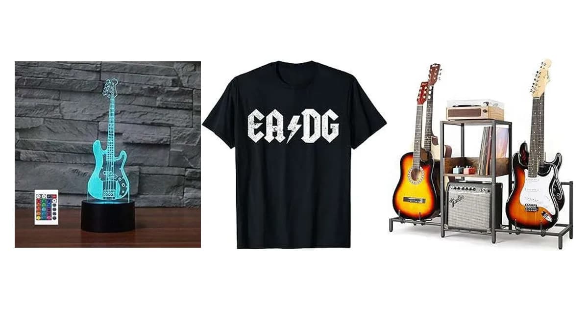 Image that represents the product page Gifts For Bass Players inside the category music.