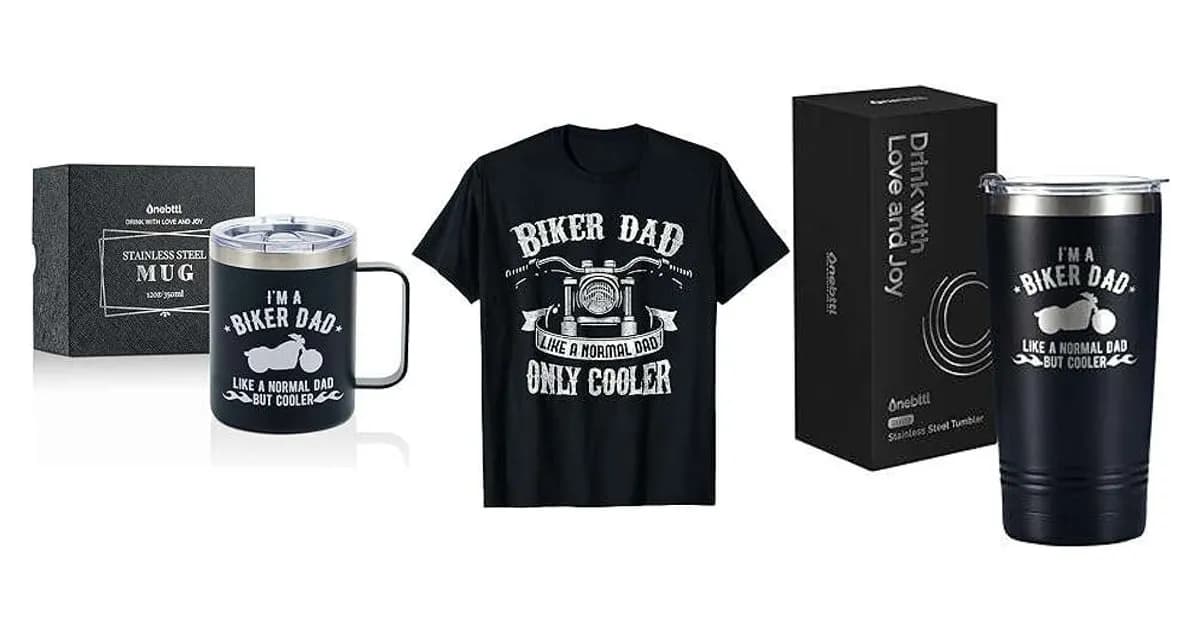 Image that represents the product page Gifts For Biker Dads inside the category hobbies.