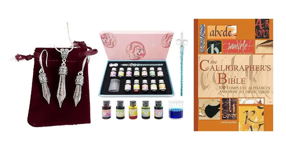 Image that represents the product page Gifts For Calligraphers inside the category hobbies.