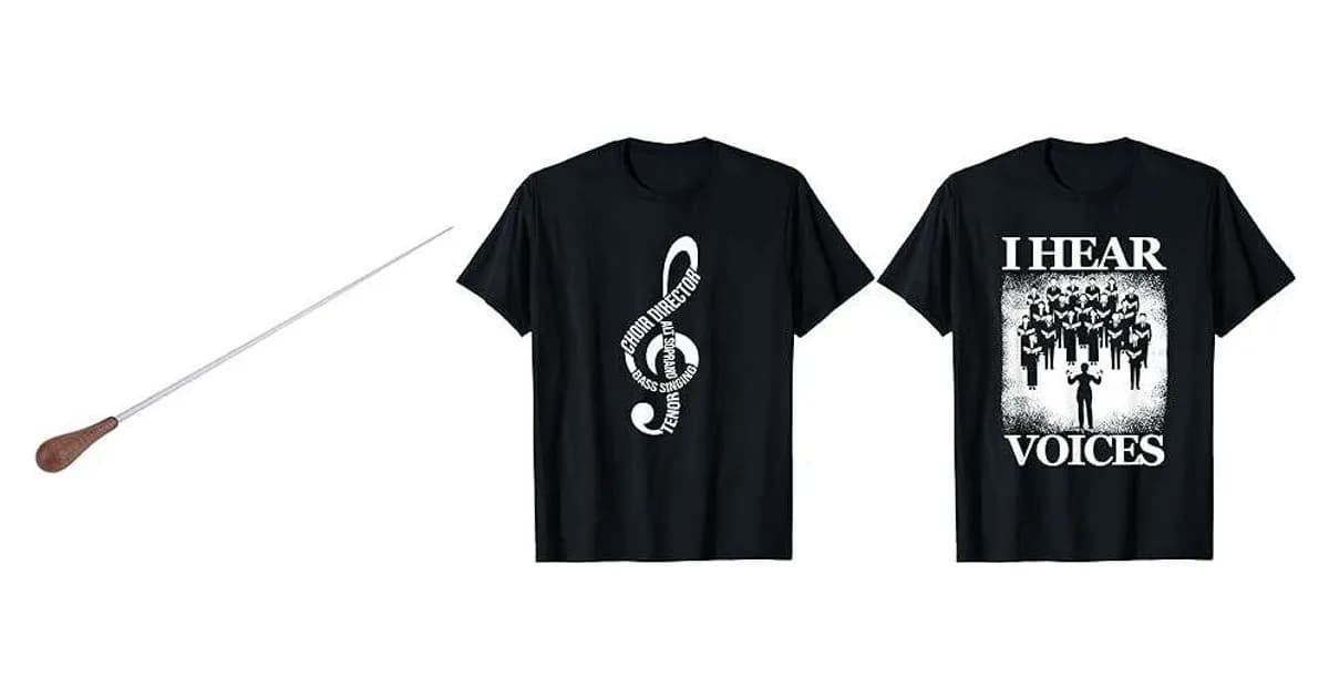 Image that represents the product page Gifts For Choral Directors inside the category music.