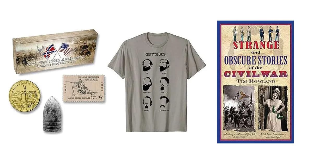 Image that represents the product page Gifts For Civil War Buffs inside the category hobbies.