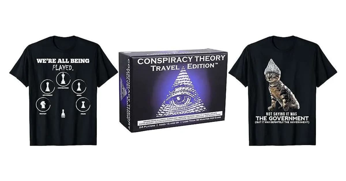 Image that represents the product page Gifts For Conspiracy Theorists inside the category hobbies.