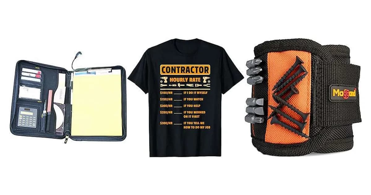Image that represents the product page Gifts For Contractors inside the category professions.