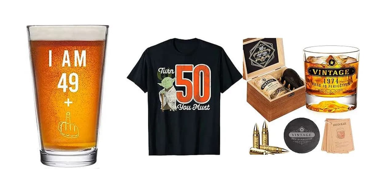 Image that represents the product page Gifts For Dad 50th Birthday inside the category celebrations.