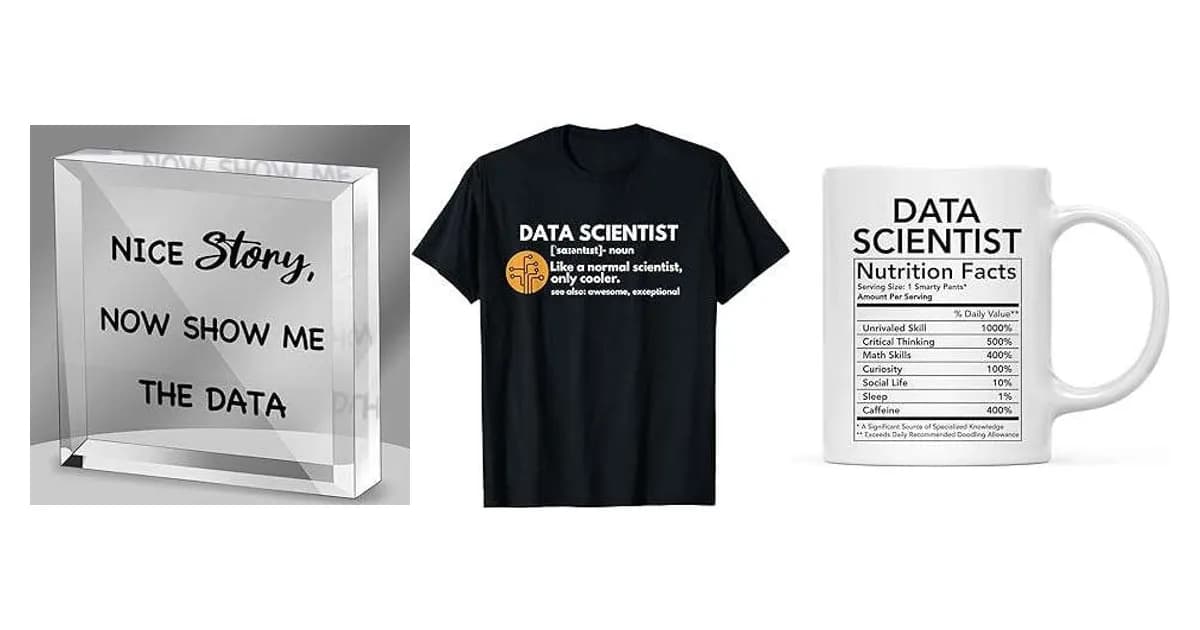 Image that represents the product page Gifts For Data Scientists inside the category professions.