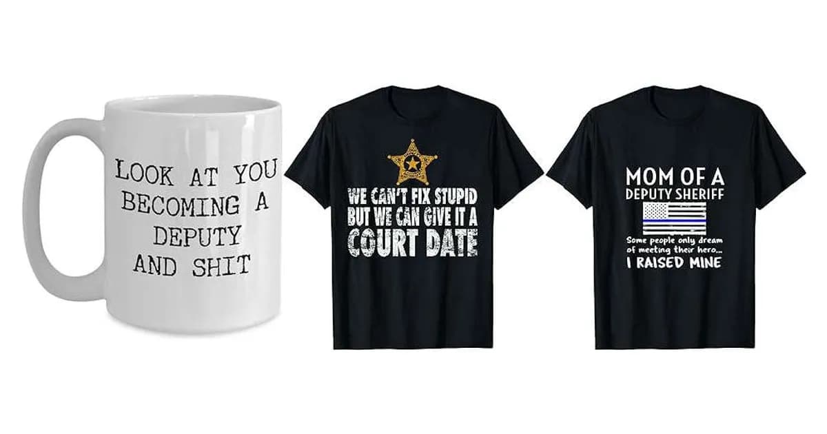 Image that represents the product page Gifts For Deputy Sheriffs inside the category professions.