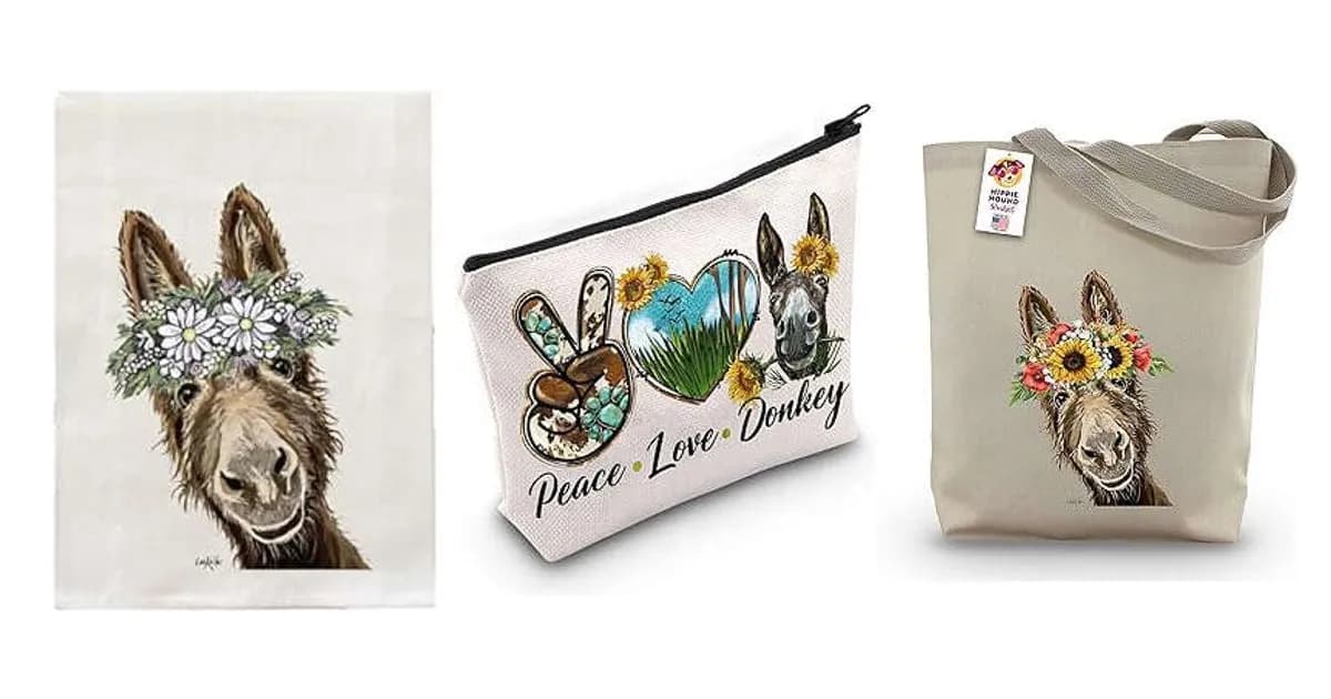 Image that represents the product page Gifts For Donkey Lovers inside the category animals.