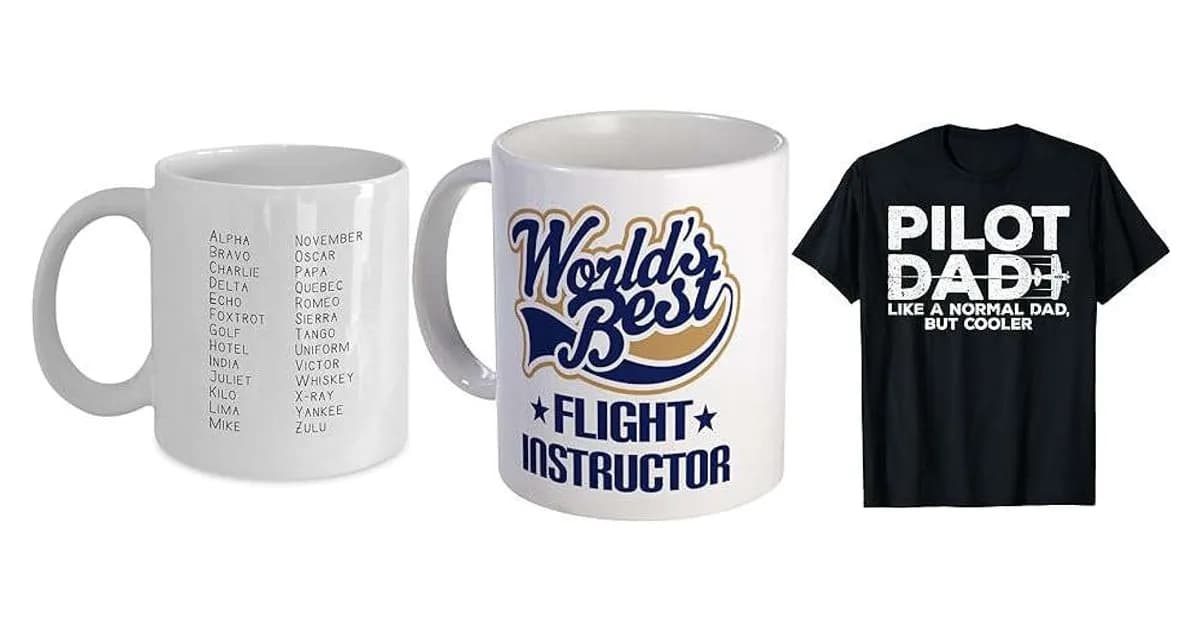 Image that represents the product page Gifts For Flight Instructors inside the category professions.